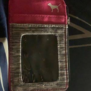 Victoria secret pink coin purse/I.d. Holder